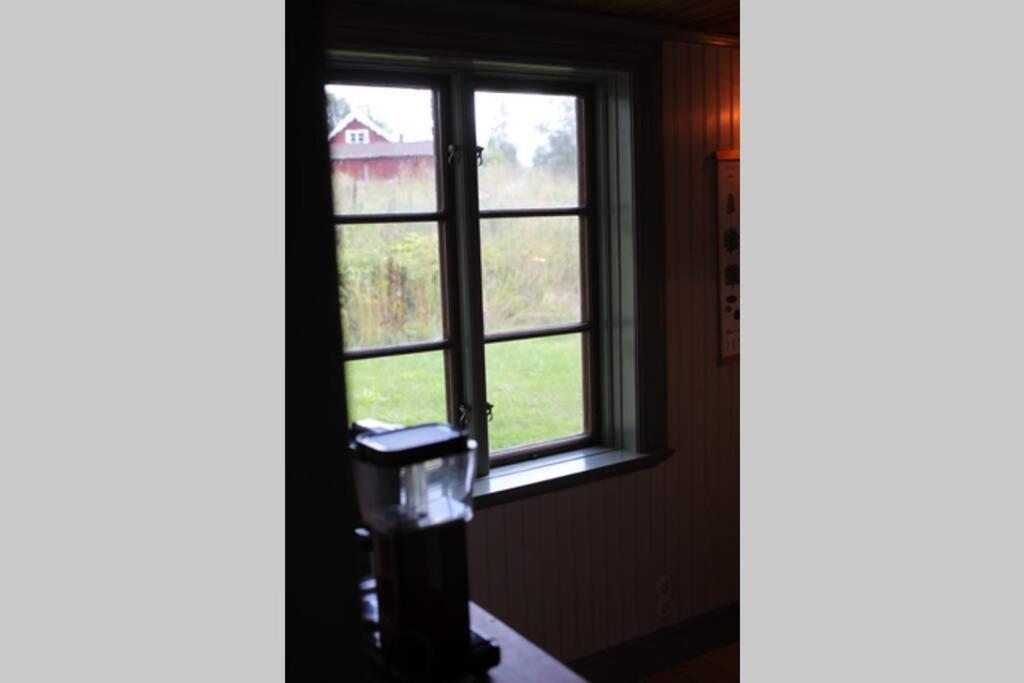 Sjoenaera Stuga Med Bat Och Bastu Ramkvilla Esterno foto